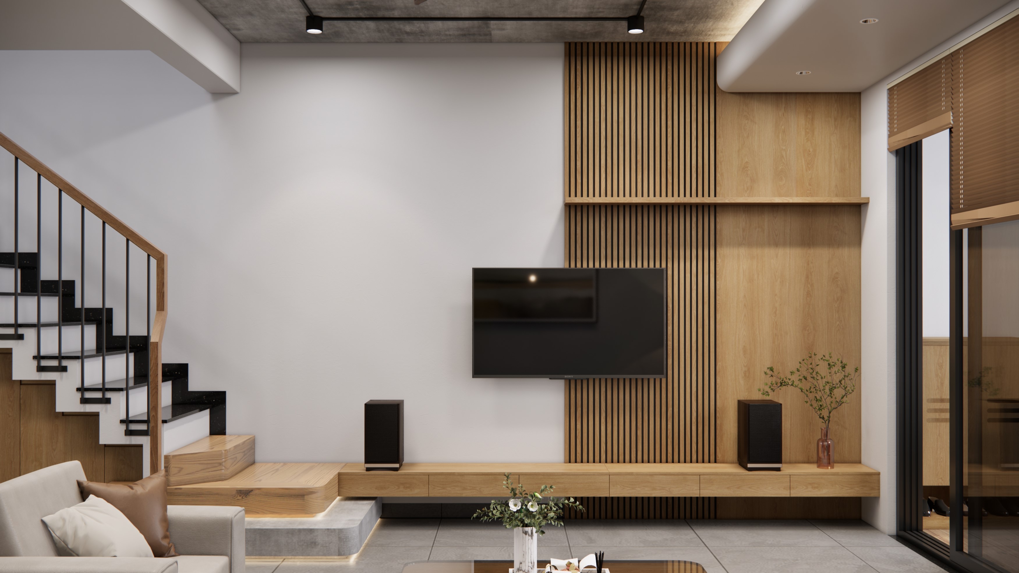 Nội thất nhà phố Modern Natural - Mr. Lương Đà Nẵng