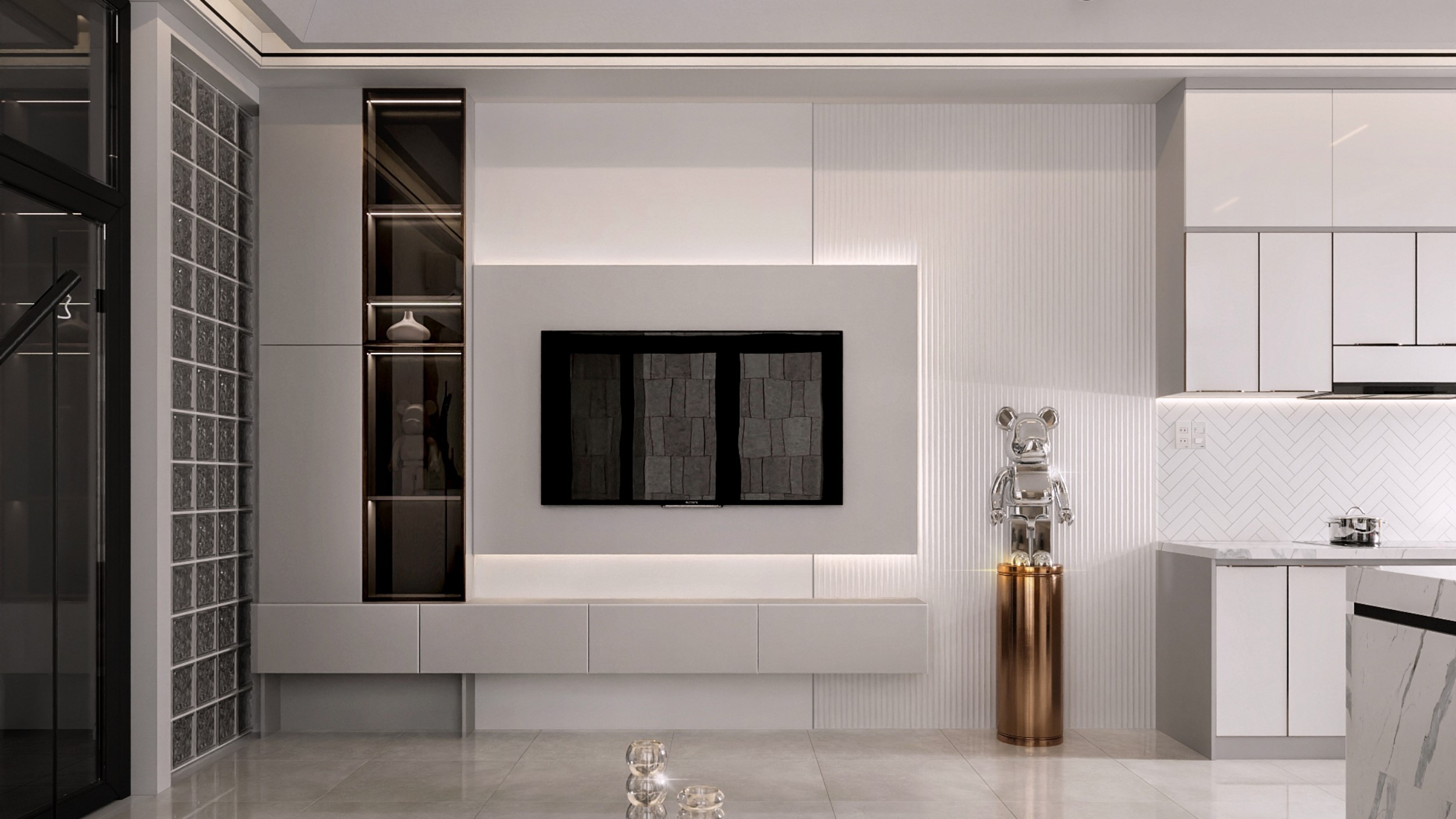 Nội thất nhà phố Minimalism - Mrs. Thủy Đà Nẵng