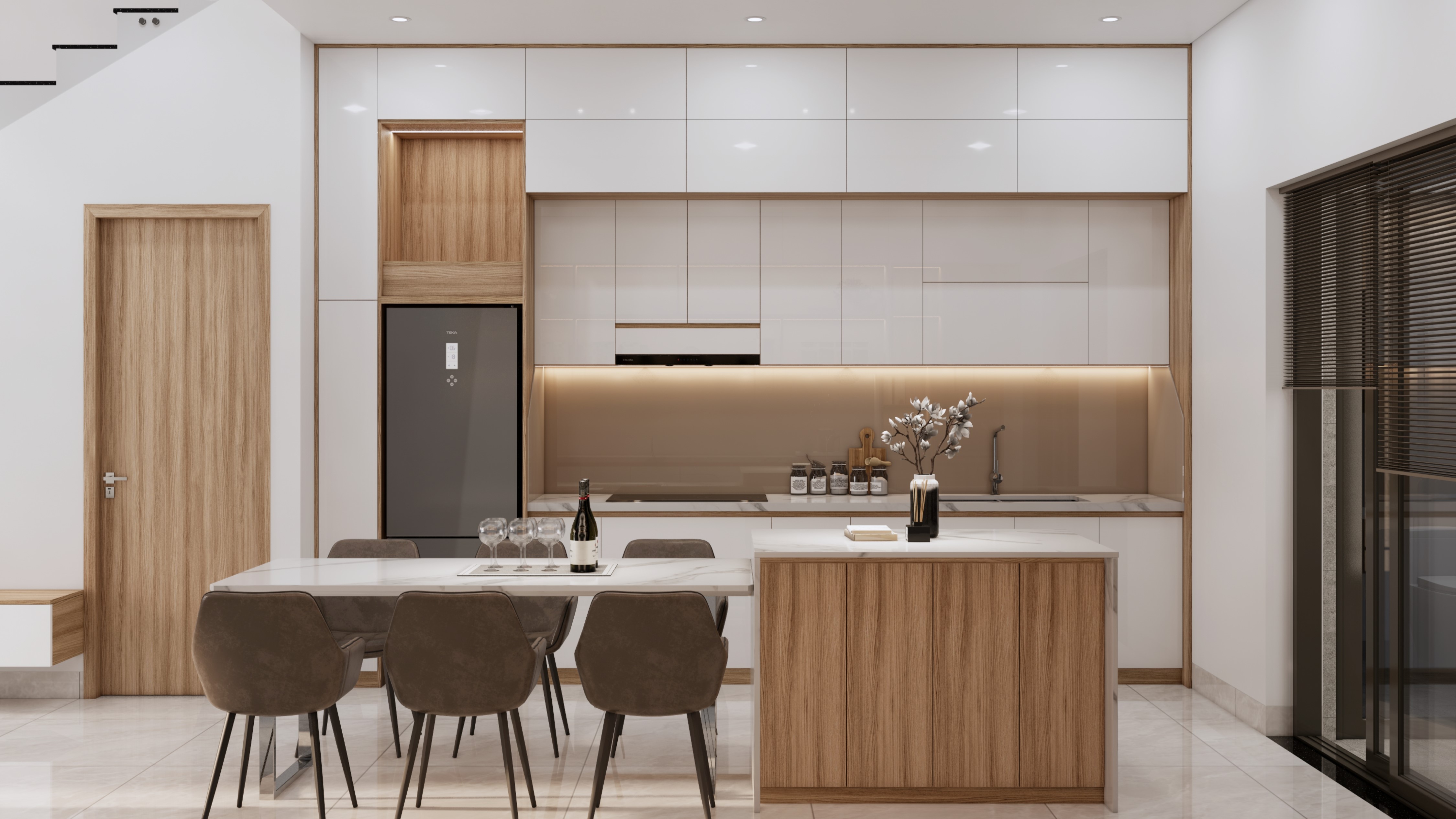 Nội thất nhà phố Modern - Mrs. Thảo Đà Nẵng
