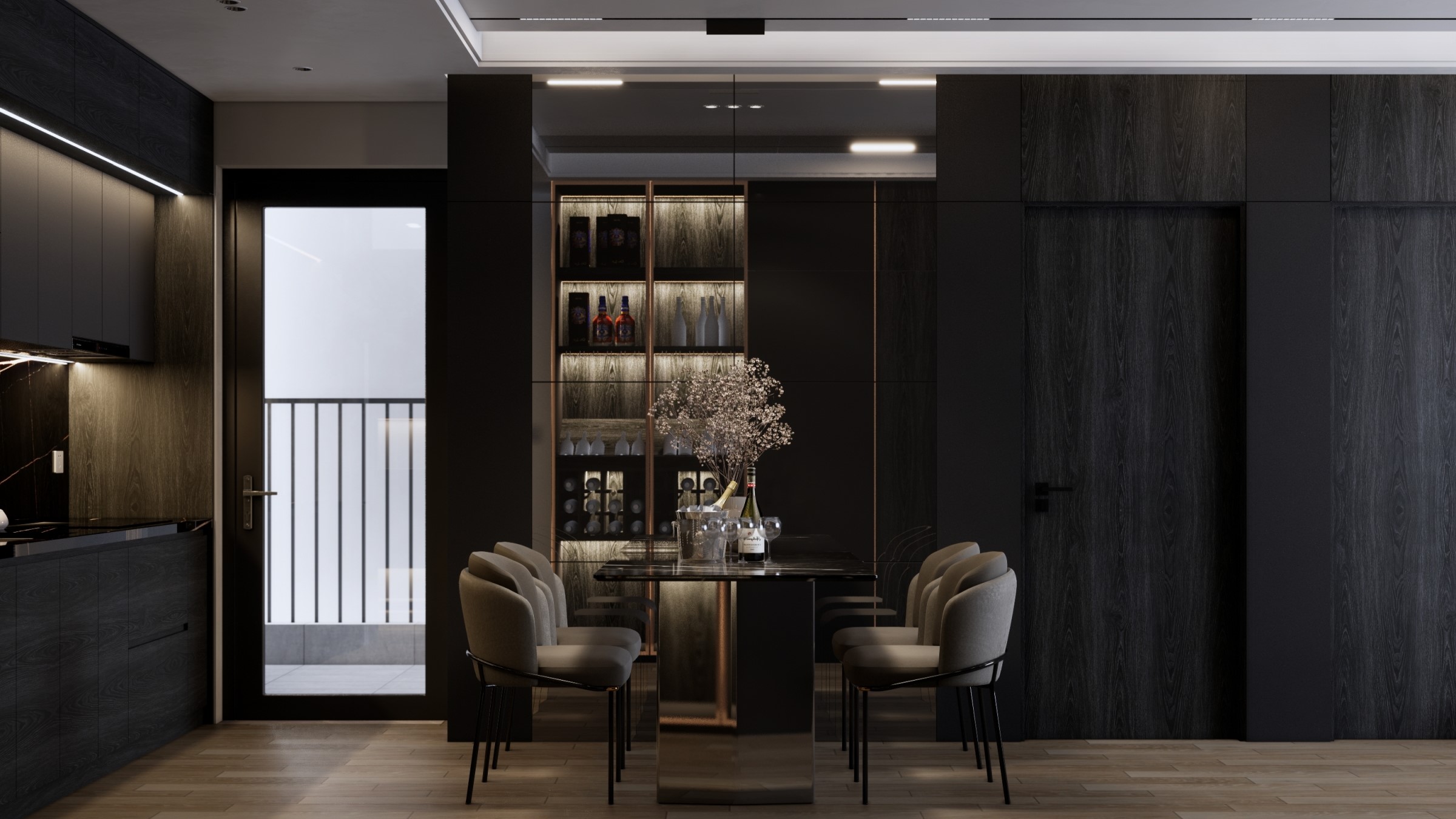 Nội thất căn hộ Modern Luxury - Mr. Khanh FPT Plaza 3